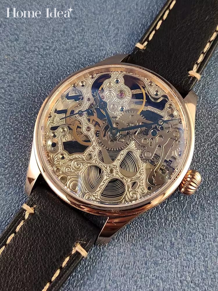 Leatherwork Ideas - 럭셔리 패션 비즈니스 남성용 기계식 수동