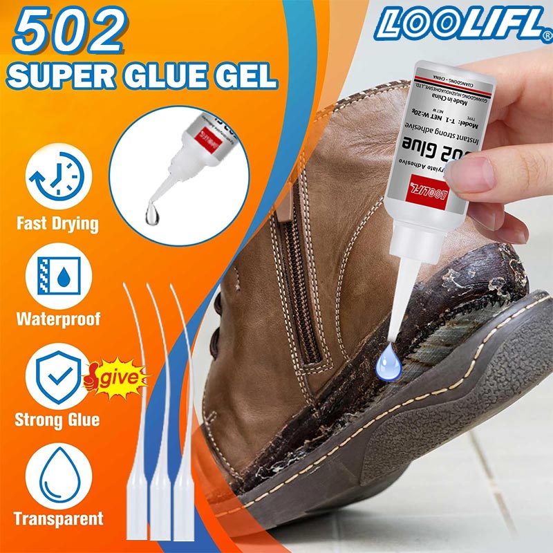 Contact Cement Leather - 1-3pcs, 20ml, 502 슈퍼 접착제, 속건성