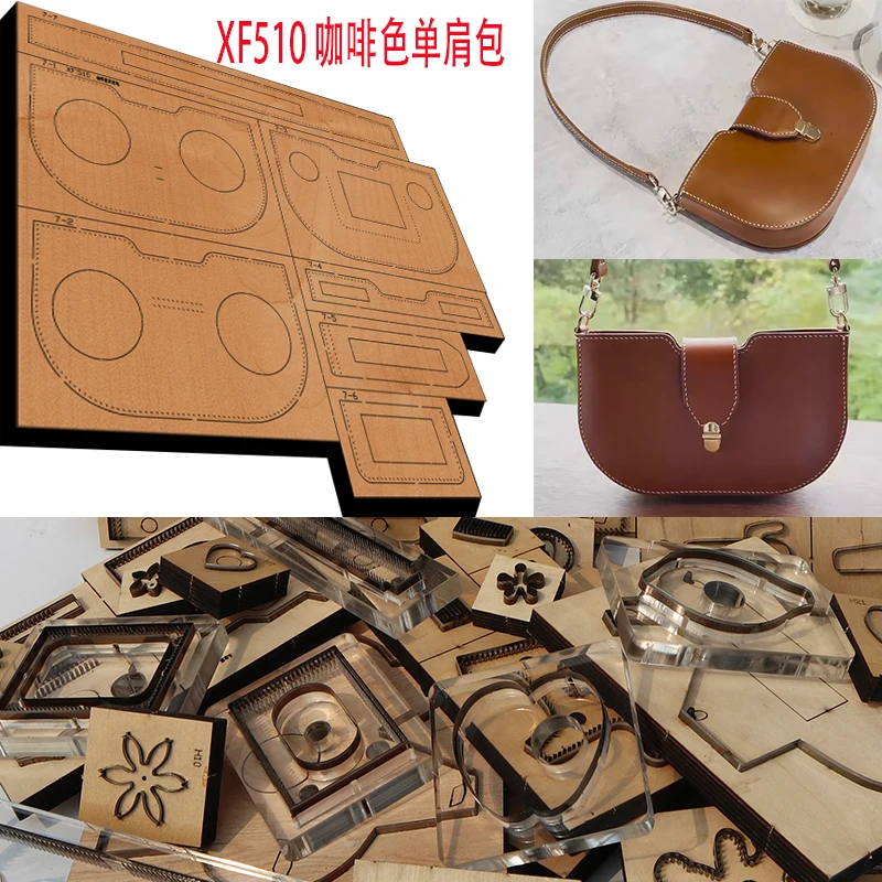 Leathercraft Japan - 싱글 숄더백 가죽 공예 펀치 수공구