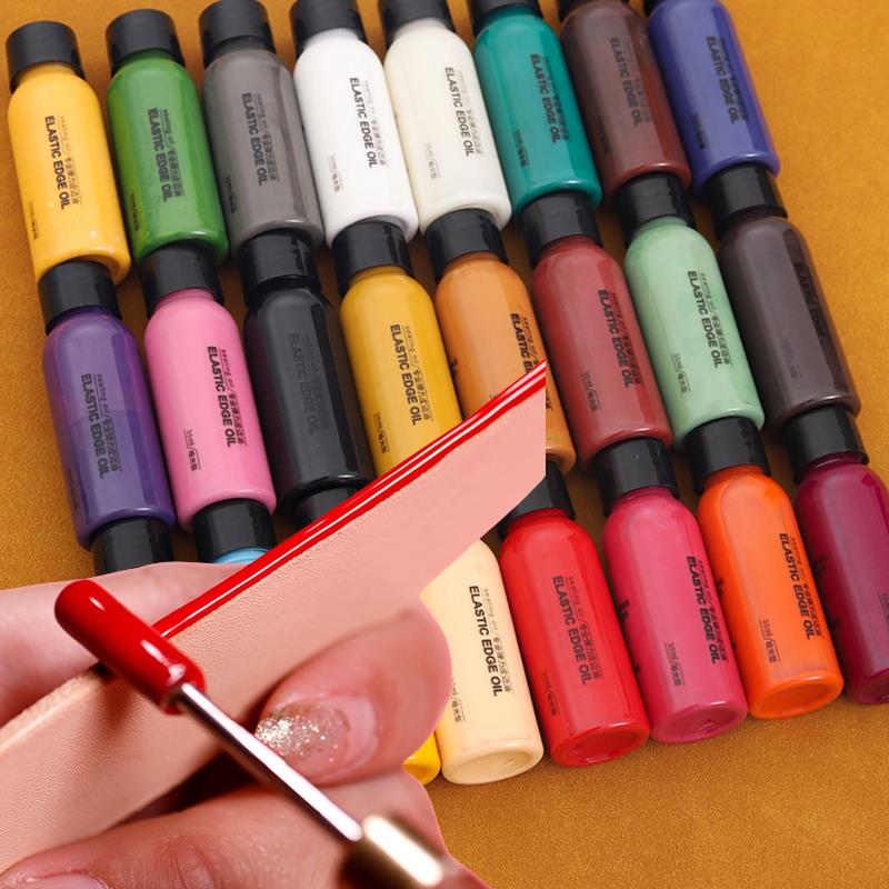 Leather Dye Finish - 30ml 가죽 가장자리 페인트 오일 염료