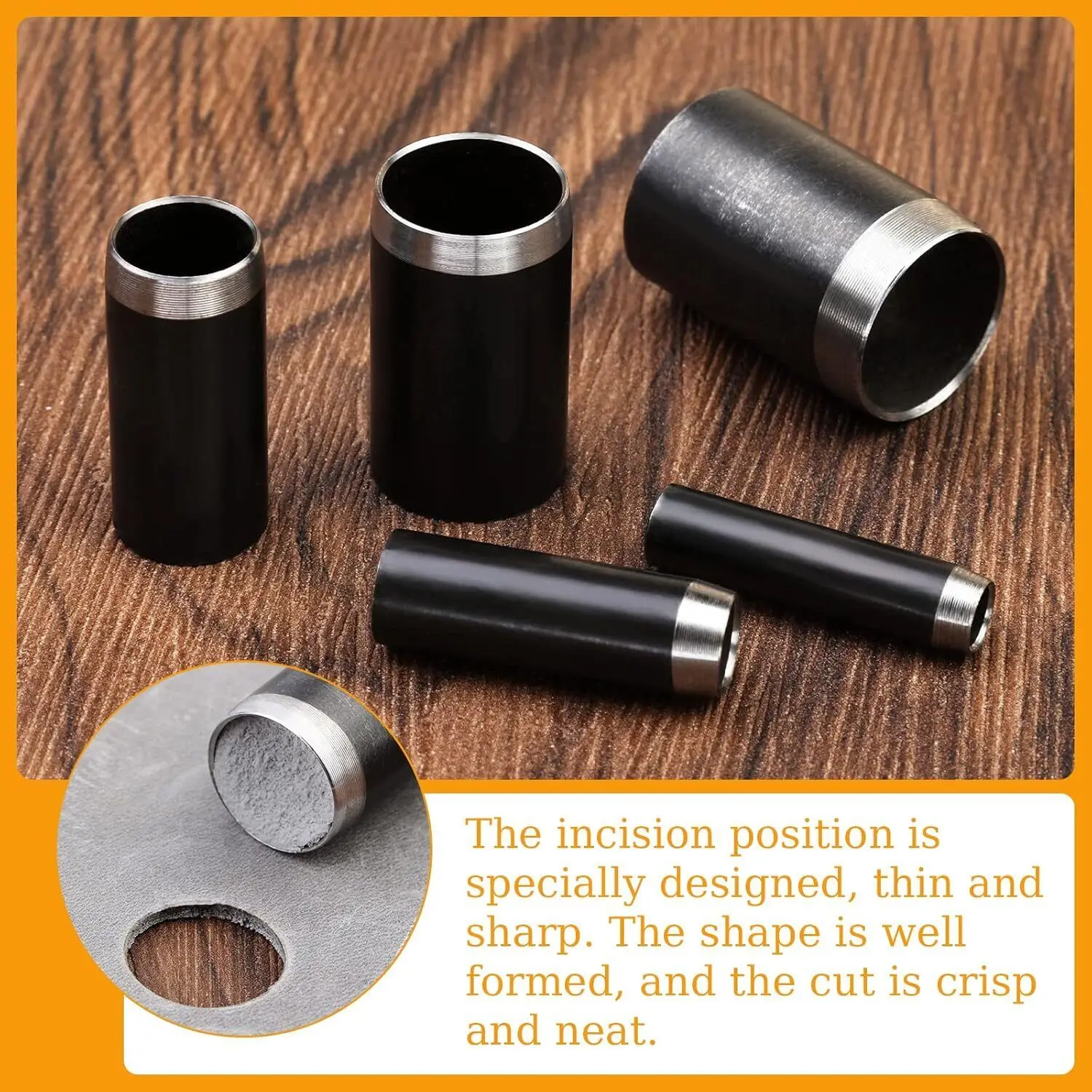15개 가죽 원형 커터 도구 세트 1-15mm 홀 펀치 - Leatherwork Rings 리뷰 및 가격