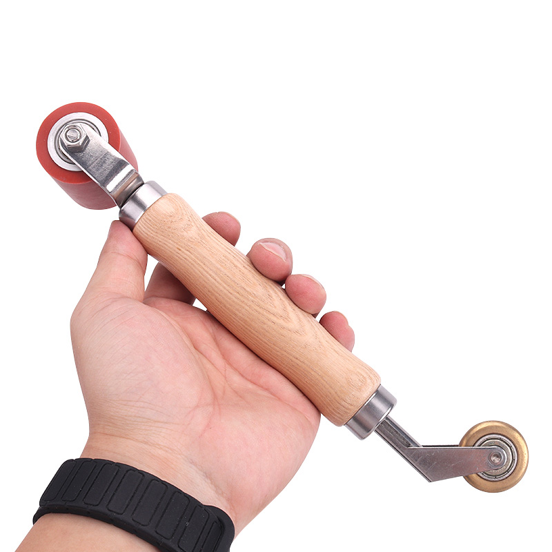 손으로 누르는 실리콘 압력 롤러, 가죽 접착 및 라미네 - Leatherwork Roller 리뷰 및 가격