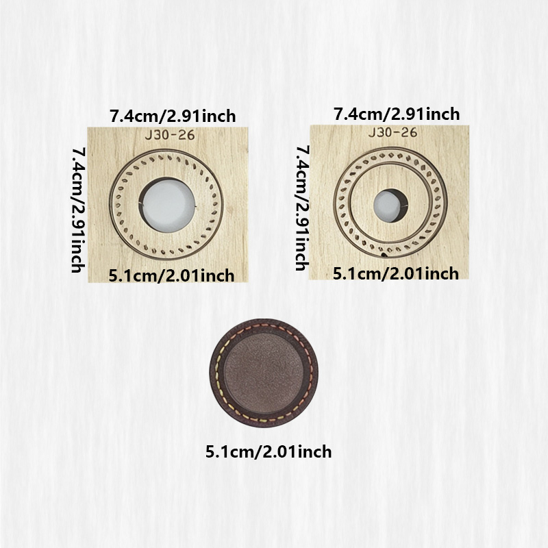 가죽 키 태그 다이 커팅 편리하고 간단한 내마모성 키체 - Leatherwork Products 리뷰 및 가격