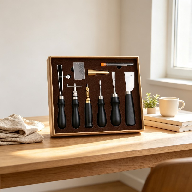 완벽한 가죽 수공예 바느질 키트, 전문가용 DIY 공예 - Leatherwork Beginner Tools 리뷰 및 가격