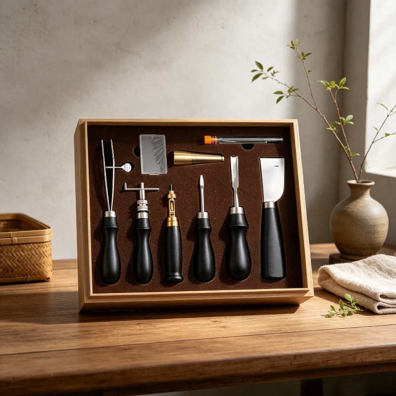 완벽한 가죽 수공예 바느질 키트, 전문가용 DIY 공예 - Leatherwork Beginner Tools 리뷰 및 가격