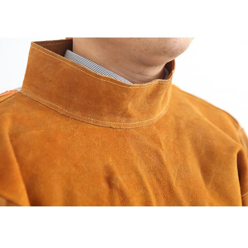 소가죽 용접복, 105CM 길이의 헤비듀티 용접 앞치마 - Leather Work Overalls 리뷰 및 가격