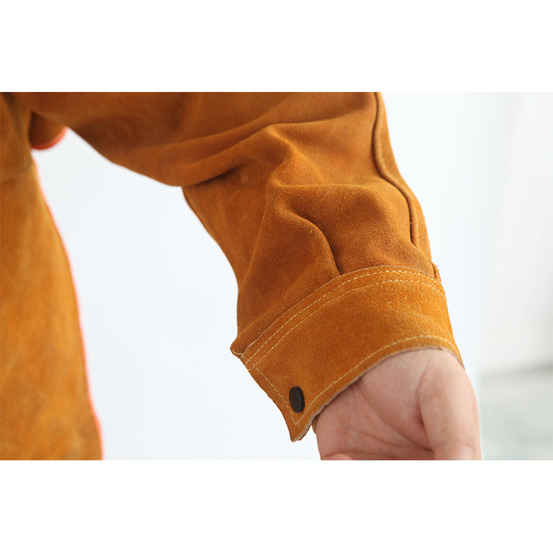 소가죽 용접복, 105CM 길이의 헤비듀티 용접 앞치마 - Leather Work Overalls 리뷰 및 가격