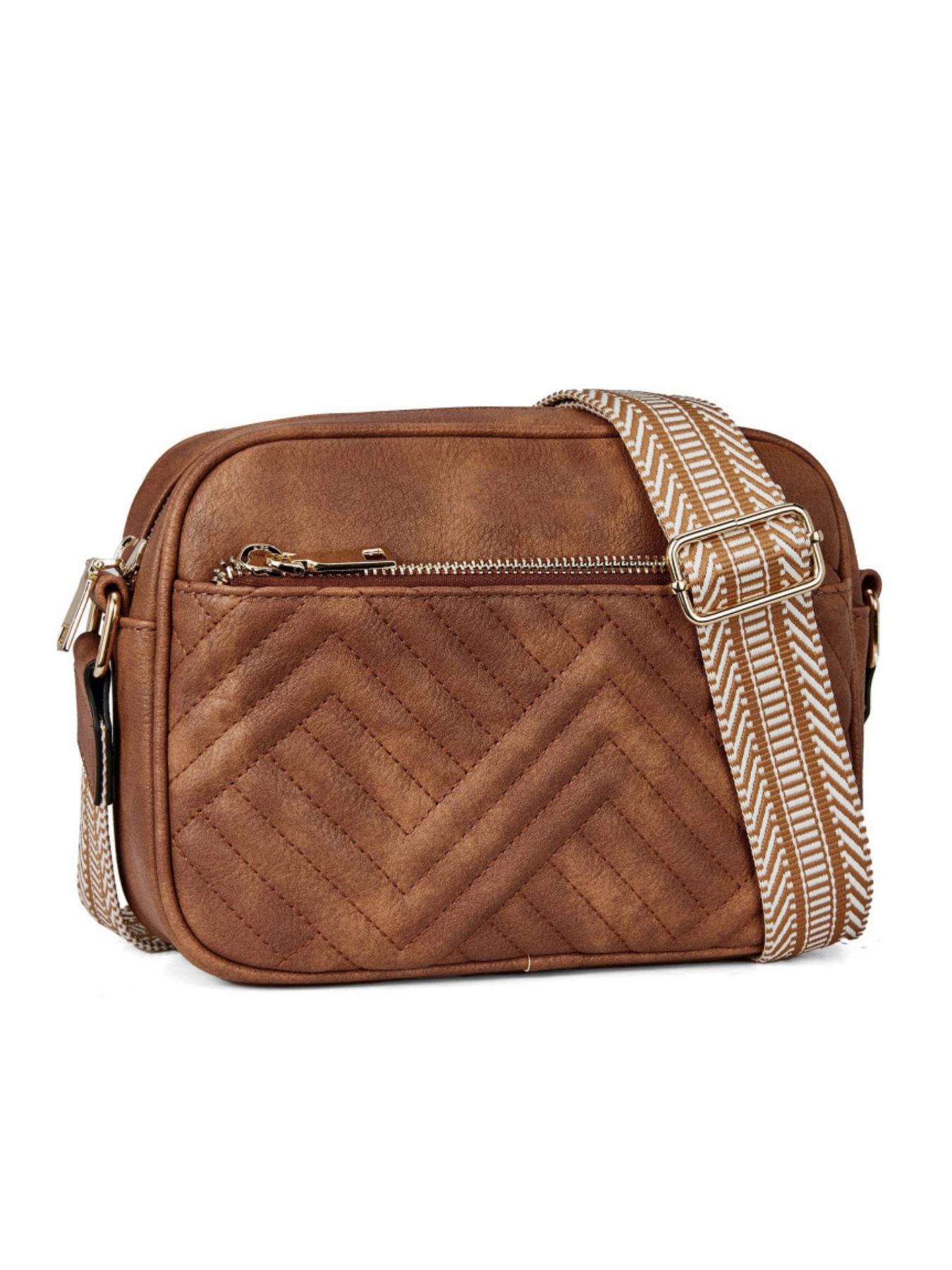 여성용 퀼팅 크로스바디 백, 인조 가죽 숄더백 정리함, - Leatherwork Products 리뷰 및 가격