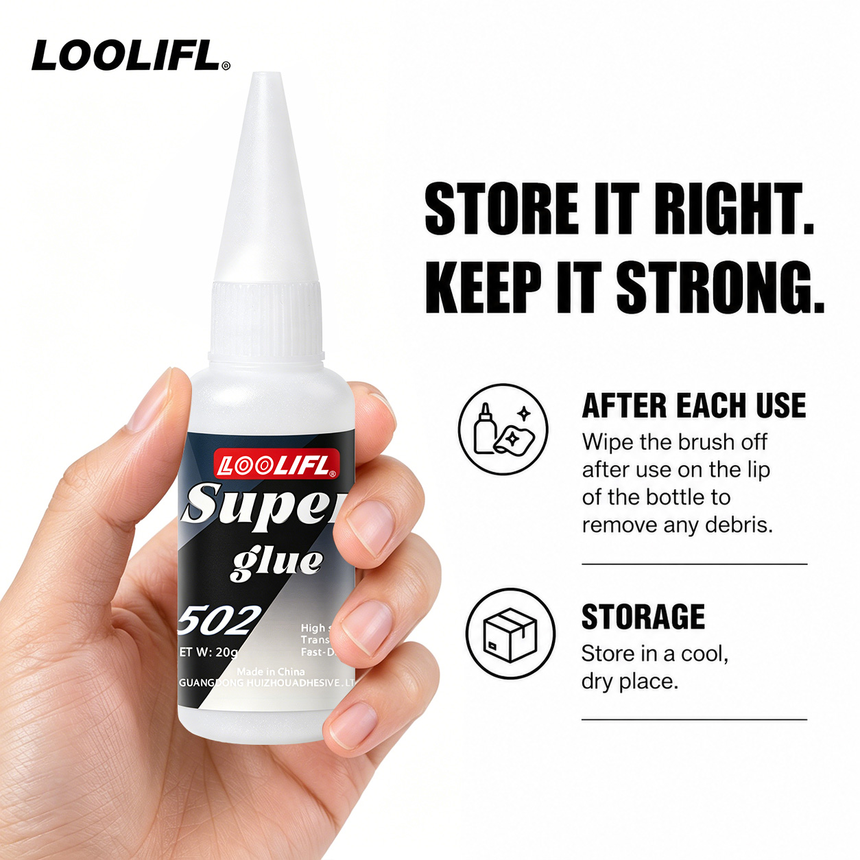 Loolifl-502-20Ml 즉시 사용 가능한 투명  - Contact Cement Leather 리뷰 및 가격