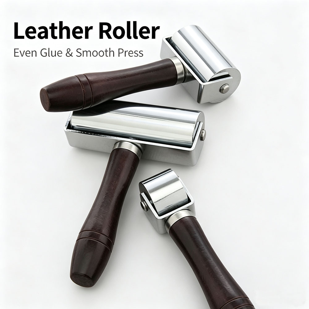 가죽용 심롤러, 퀼팅, 플래튼 도구, 가죽 프레스 엣지 - Leatherwork Roller 리뷰 및 가격