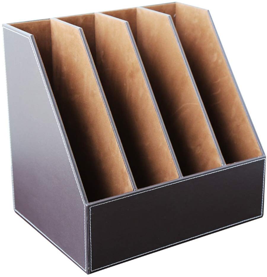 XRHYY 수직 데스크탑 파일 폴더 오거나이저 및 문서 - Leatherwork Books 리뷰 및 가격