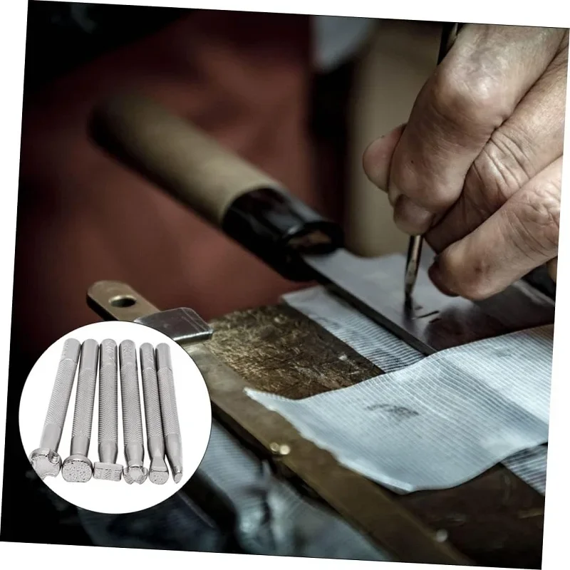 가죽 스탬핑 도구 가죽 스탬프 펀치 도구 조각 가죽 공 - Leatherwork Beginner Tools 리뷰 및 가격