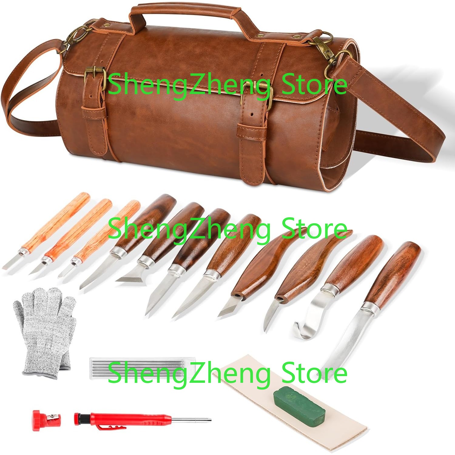 나무 조각 도구 세트 키트 초보자 및 목수 전문가를 위 - Leatherwork Beginner Tools 리뷰 및 가격