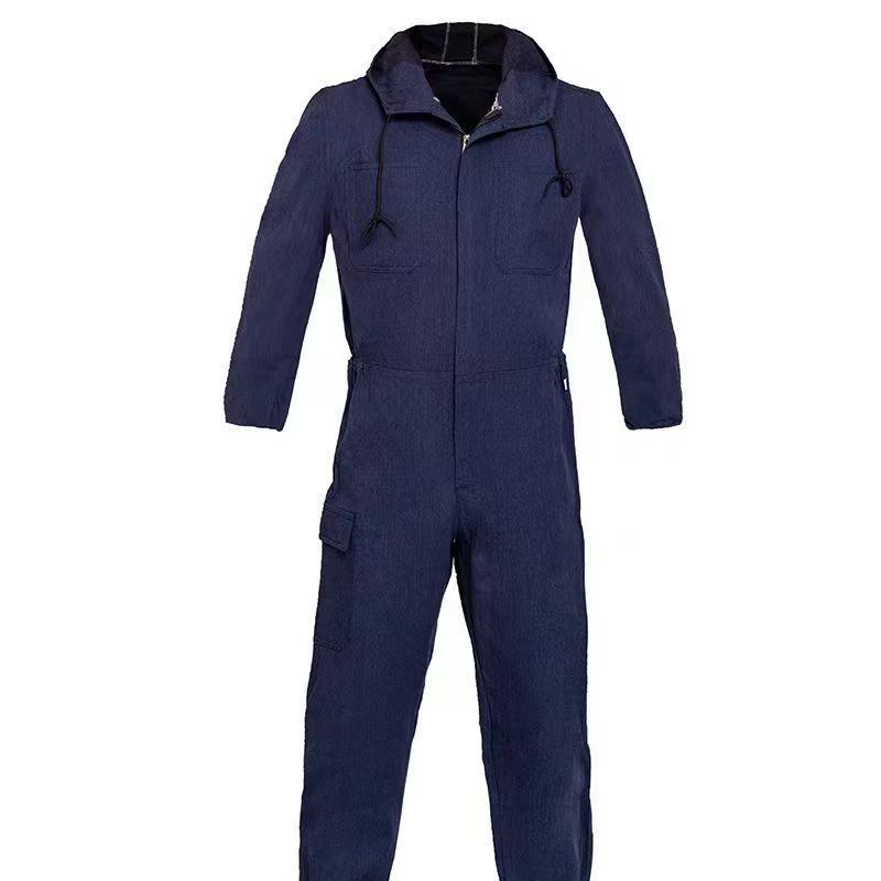 남성용 일체형 작업복, 내마모성, 진한 파란색, 자동차 - Leather Work Overalls 리뷰 및 가격