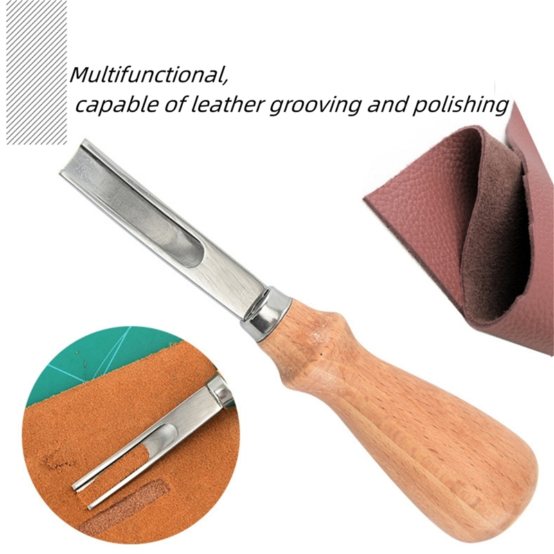 다양한 크기의 나무 손잡이 수공구, 수제 DIY 공예  - Leatherwork Products 리뷰 및 가격