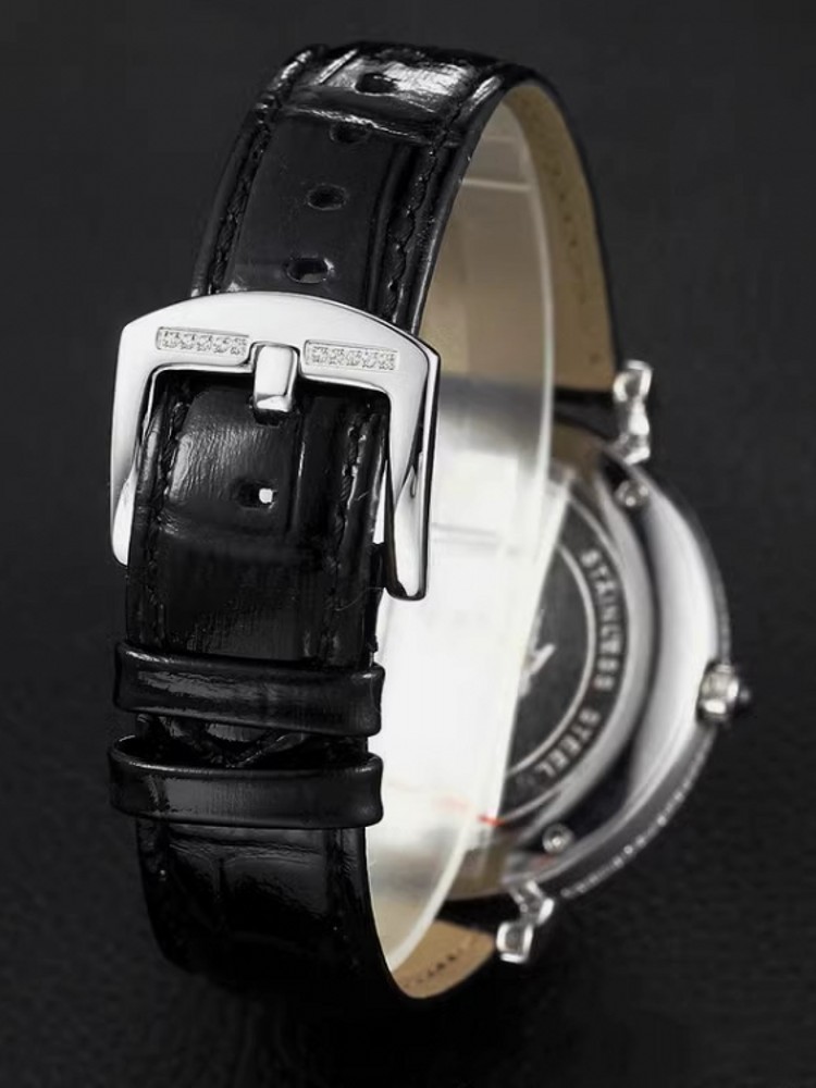 새로운 디자이너 남성 다이아몬드 박힌 정품 가죽 스트랩 - Leatherwork Ideas 리뷰 및 가격