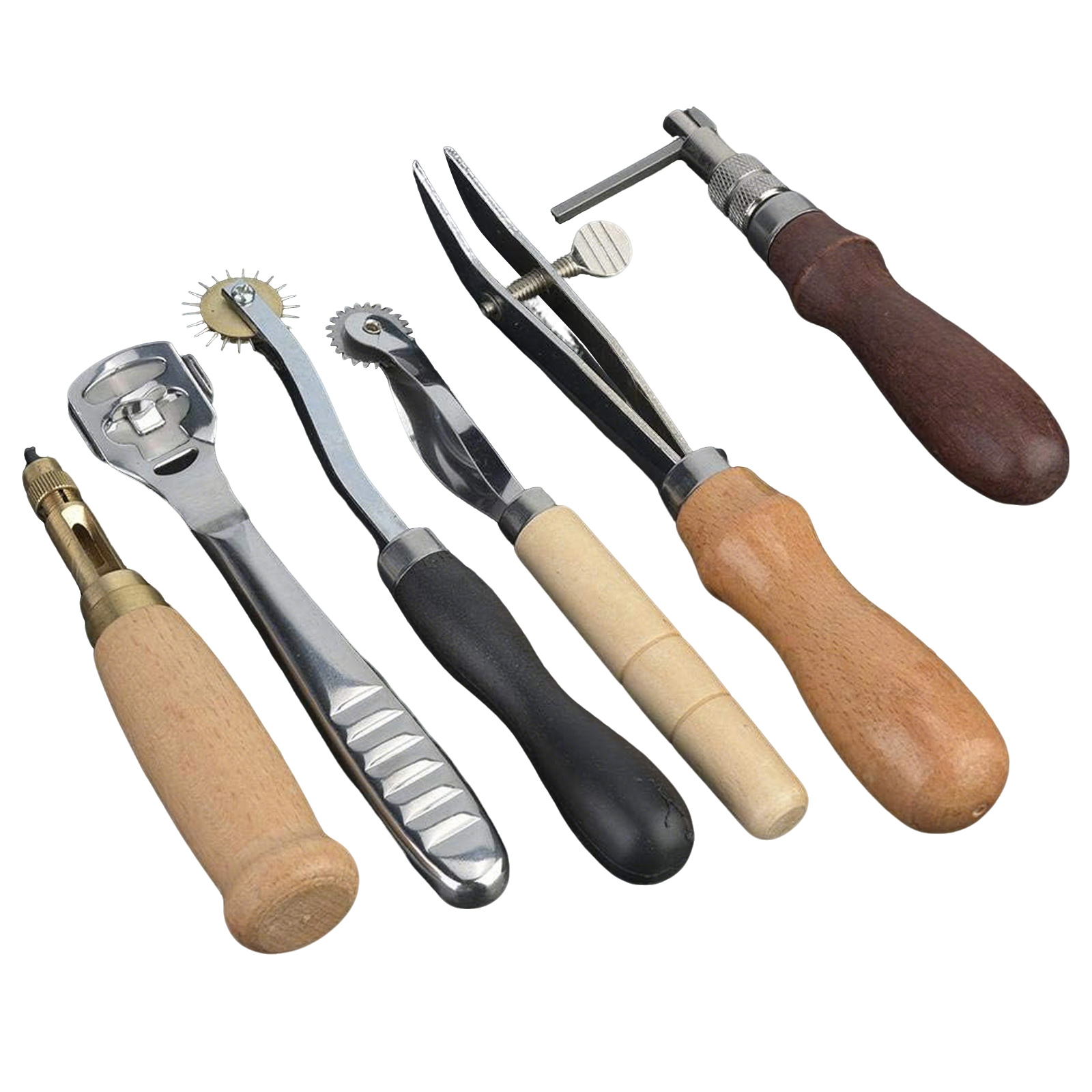 가죽 공예 도구 세트, 19종 가죽 공예 키트 (바느질 - Leatherwork Beginner Tools 리뷰 및 가격