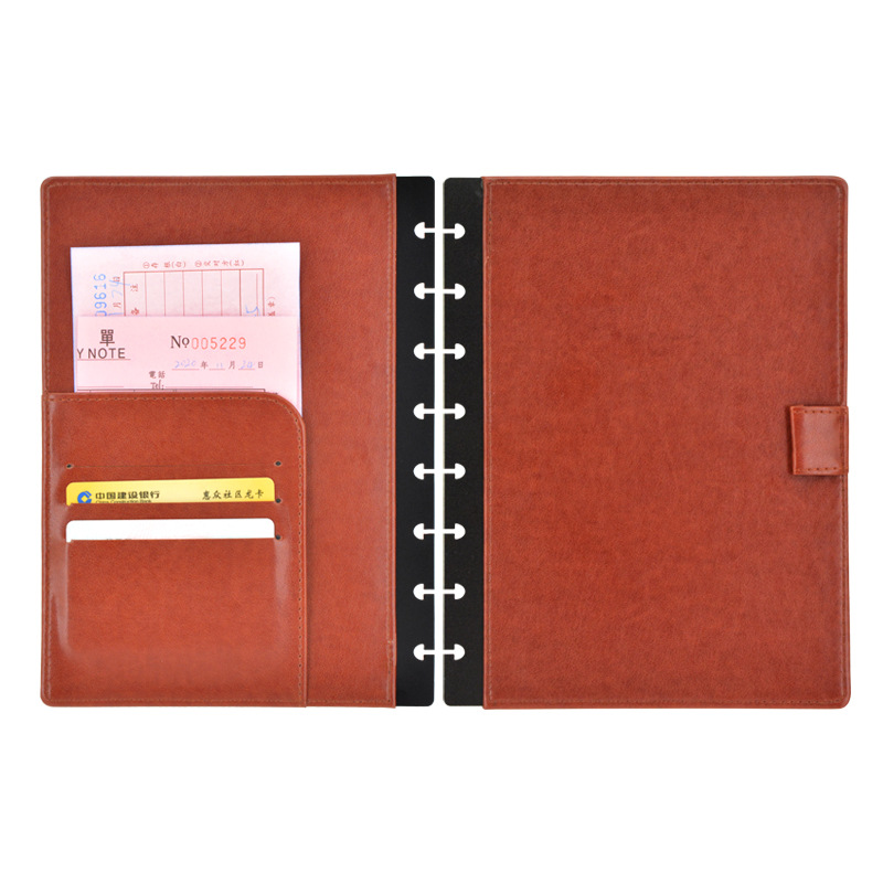 루즈리프 가죽 커버 버섯 모양 구멍 노트북 커버 노트북 - Leatherwork Books 리뷰 및 가격