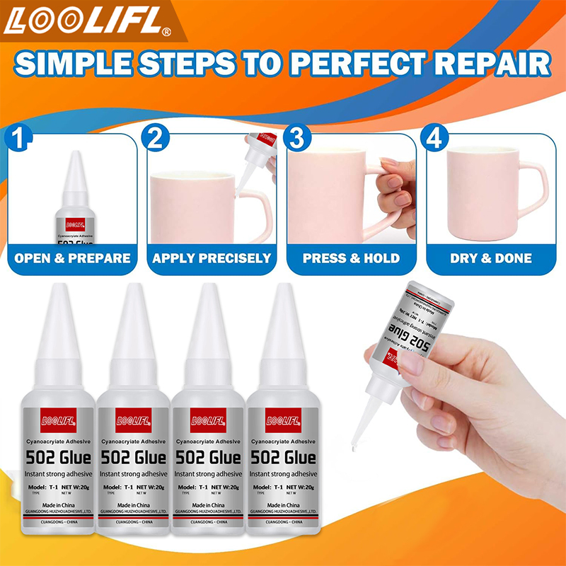 1-3pcs, 20ml, 502 슈퍼 접착제, 속건성  - Contact Cement Leather 리뷰 및 가격
