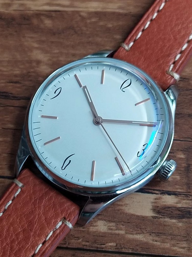 비즈니스 남성 작업 자동 자체 바람 기계식 손목 시계  - Leatherwork Ideas 리뷰 및 가격
