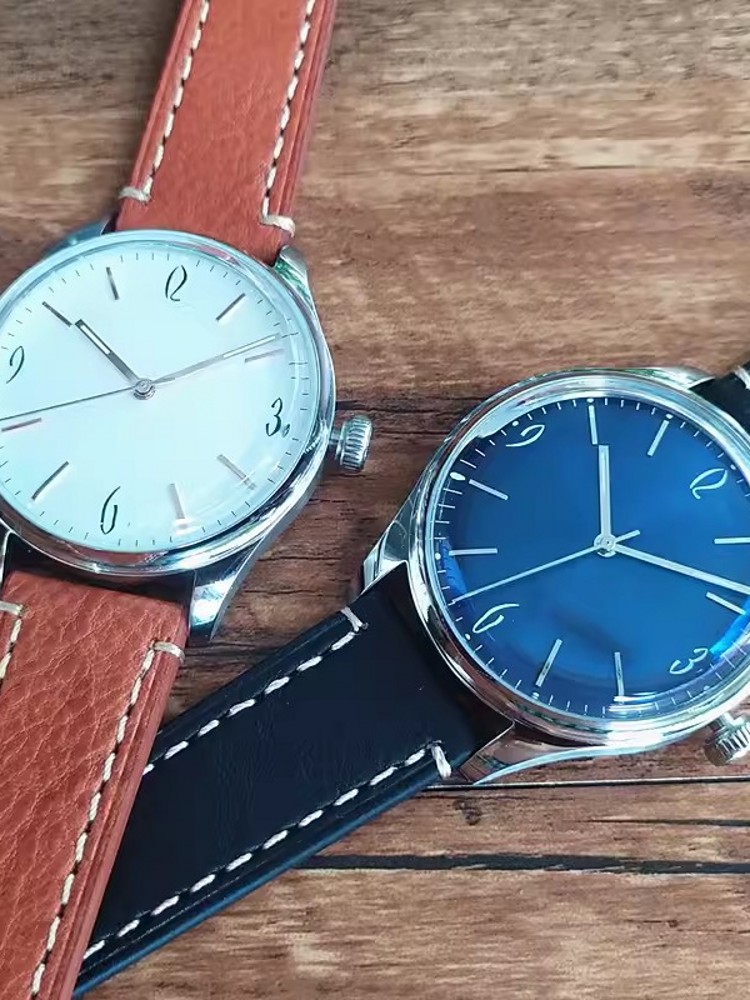 비즈니스 남성 작업 자동 자체 바람 기계식 손목 시계  - Leatherwork Ideas 리뷰 및 가격