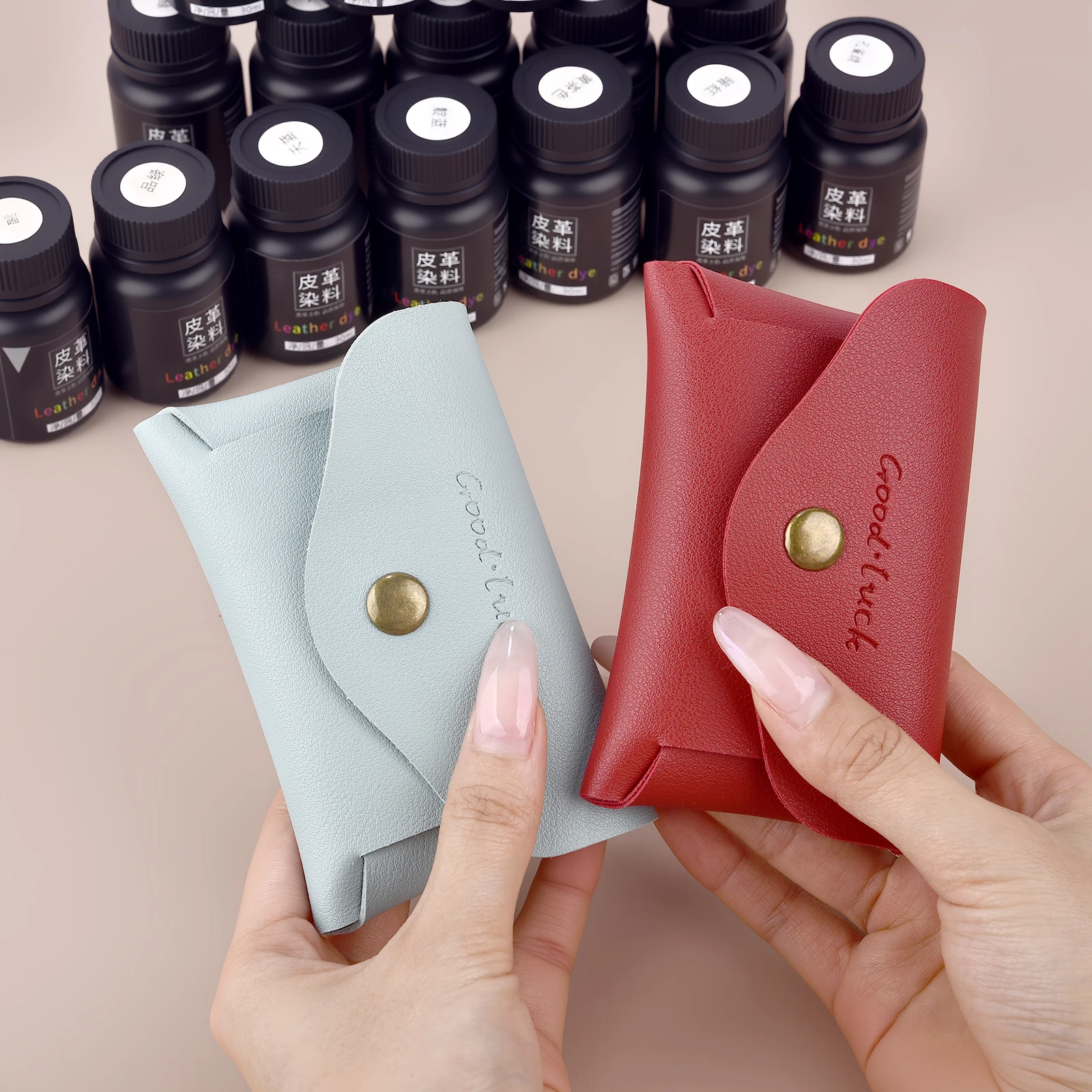 30ml 가죽 염료 컬러 페인트 수제 가죽 제품 조각  - Leather Dye Finish 리뷰 및 가격