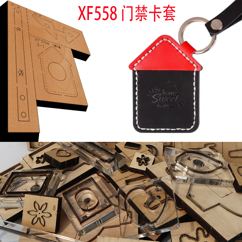 일본 스틸 블레이드 목재 다이 액세스 카드홀더/카드 가 - Leathercraft Japan 리뷰 및 가격