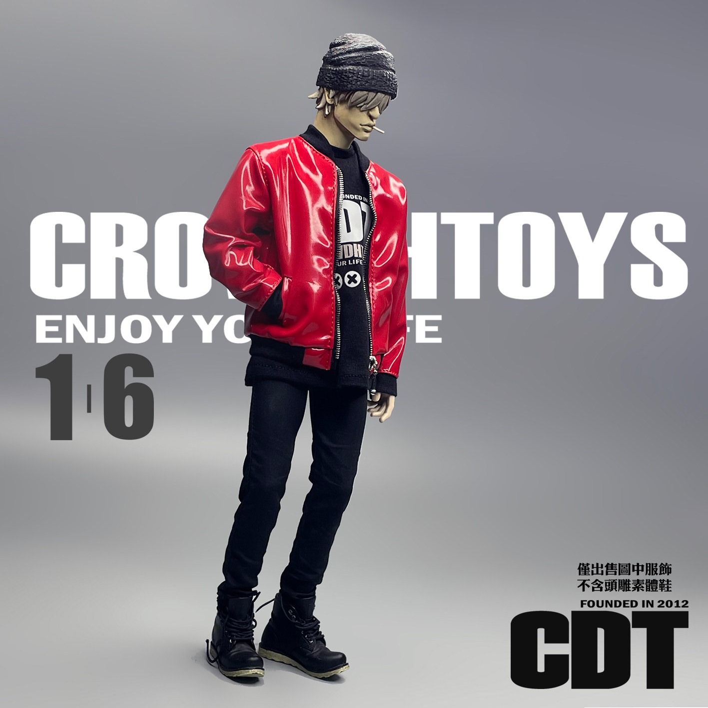 CROWDHTOYS 1/6 스케일 인형 남성 레드 가죽 - Leatherwork Products 리뷰 및 가격