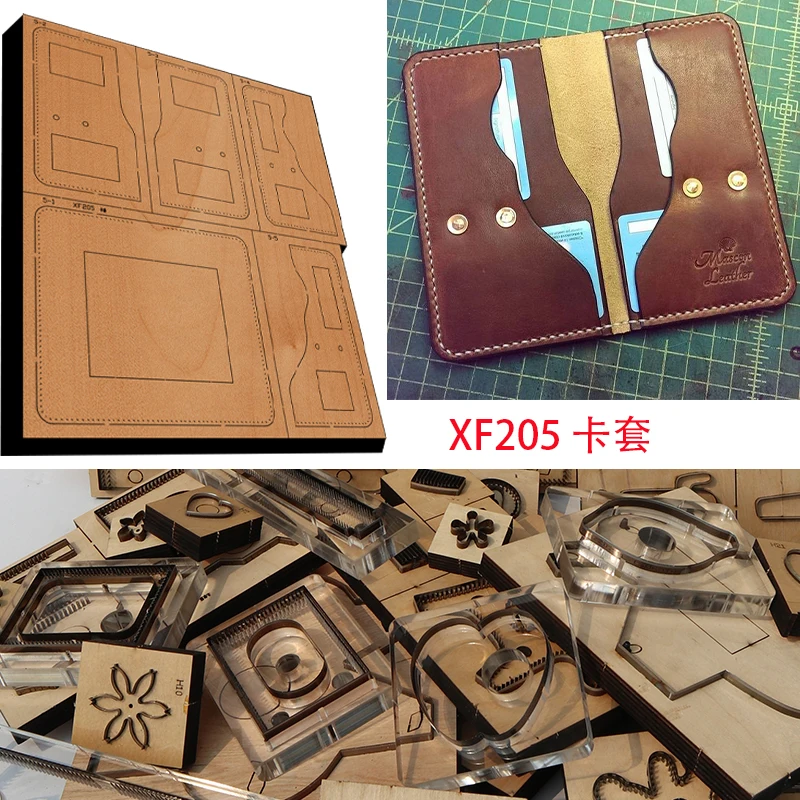 일본 스틸 블레이드 나무 다이 카드 홀더, 카드 케이스 - Leathercraft Japan 리뷰 및 가격