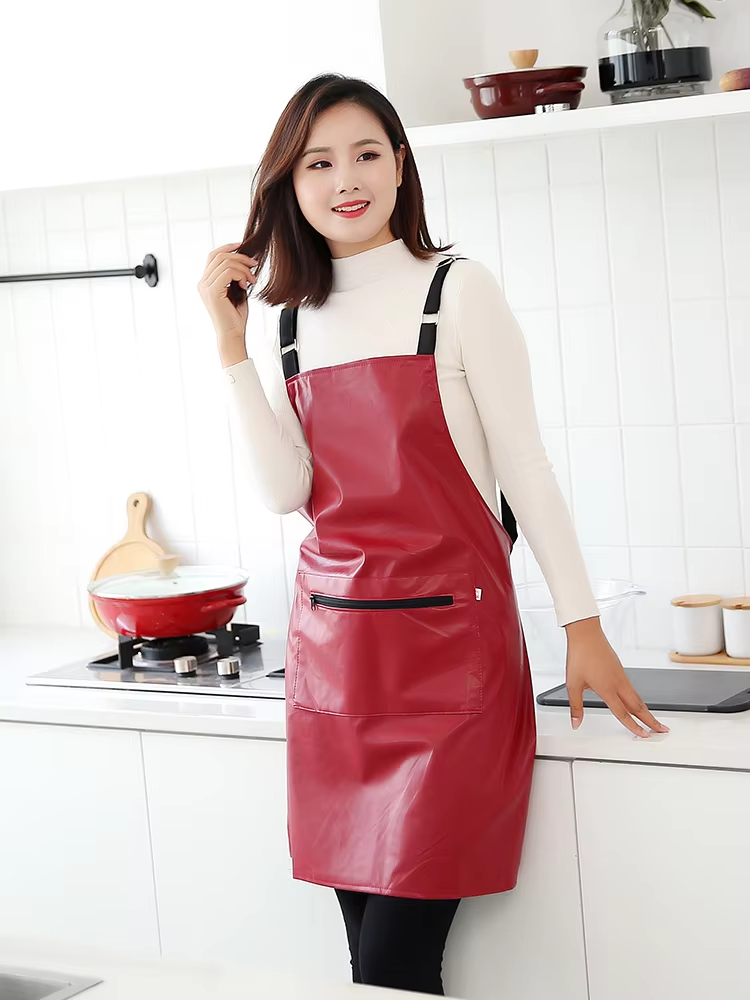 방수 방유 가죽 앞치마 여성 패션 스트랩 홈 키친 오버 - Leather Work Overalls 리뷰 및 가격