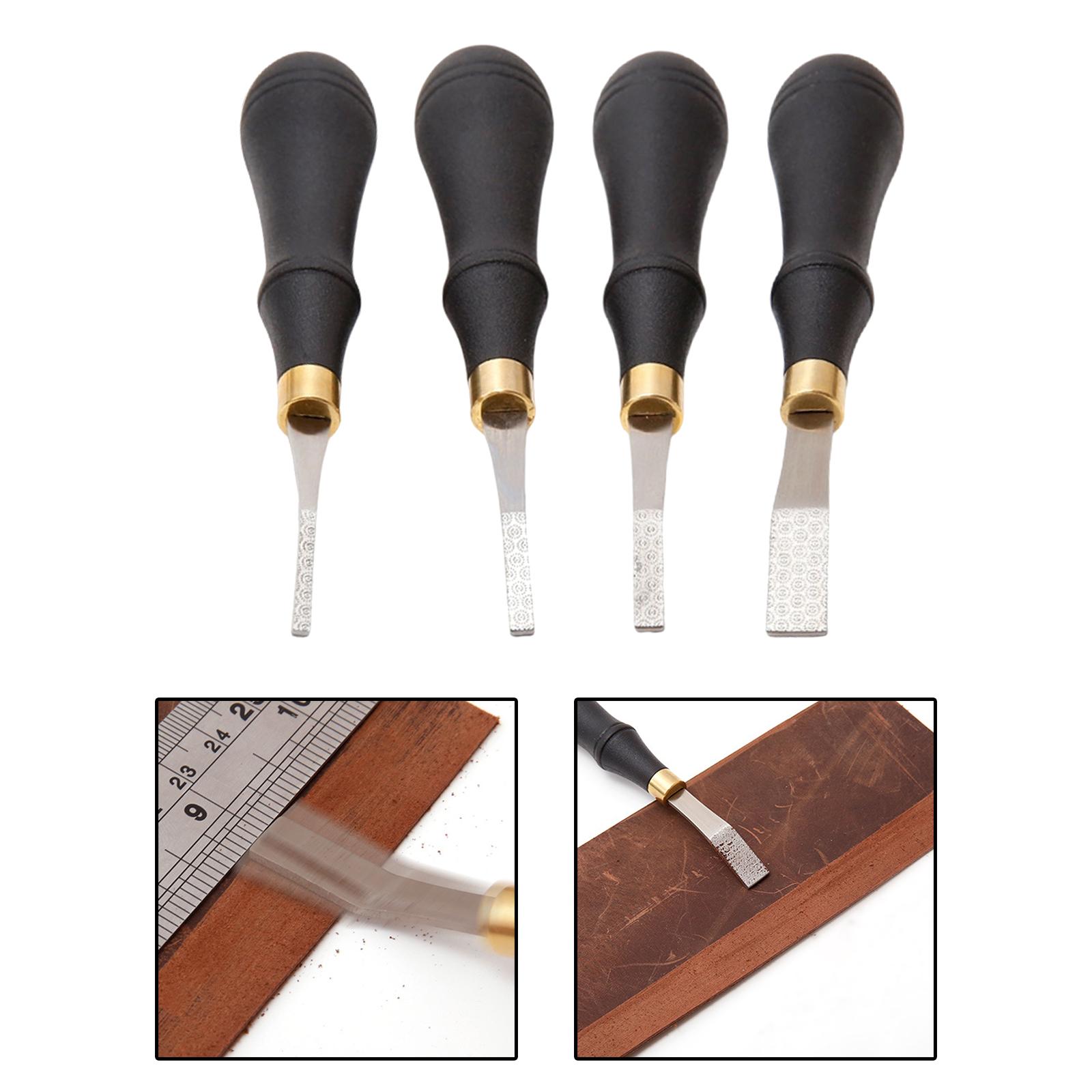 가죽 광택 파일 도구 헤드 인체공학적 디자인 수제 가죽 - Leatherwork Beginner Tools 리뷰 및 가격